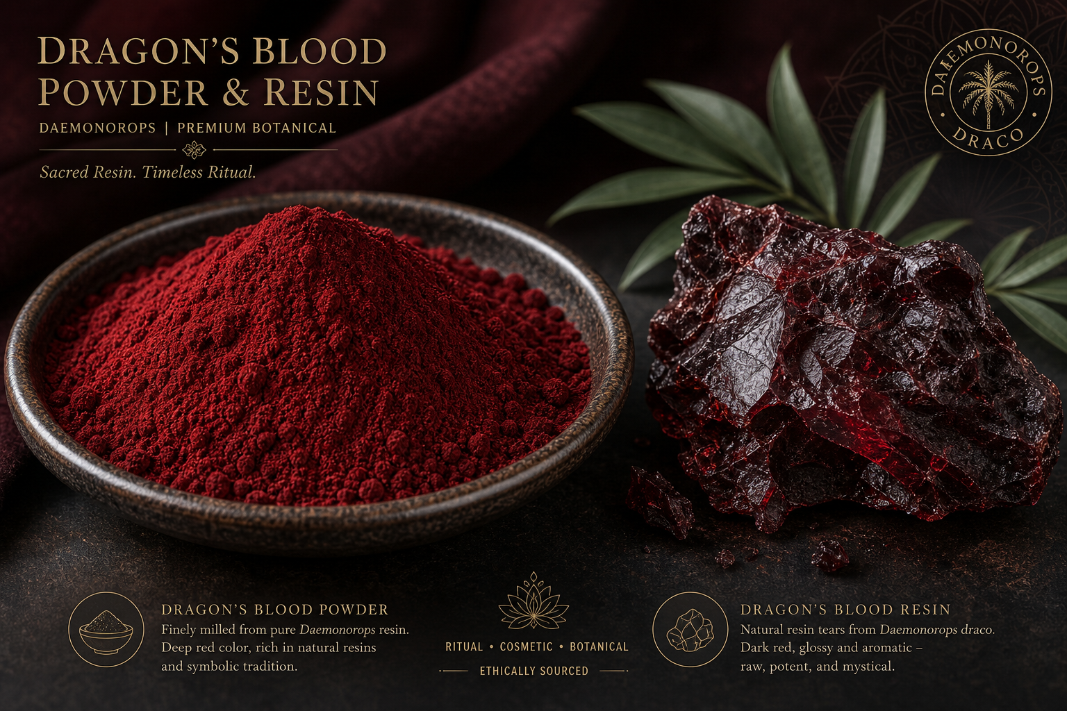 Dragons Blood Powder Daemonorops draco