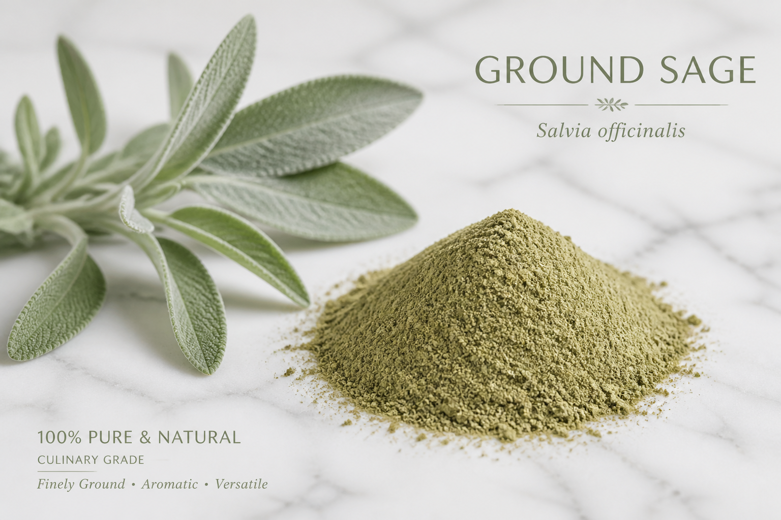 Sage Ground Salvia sp.