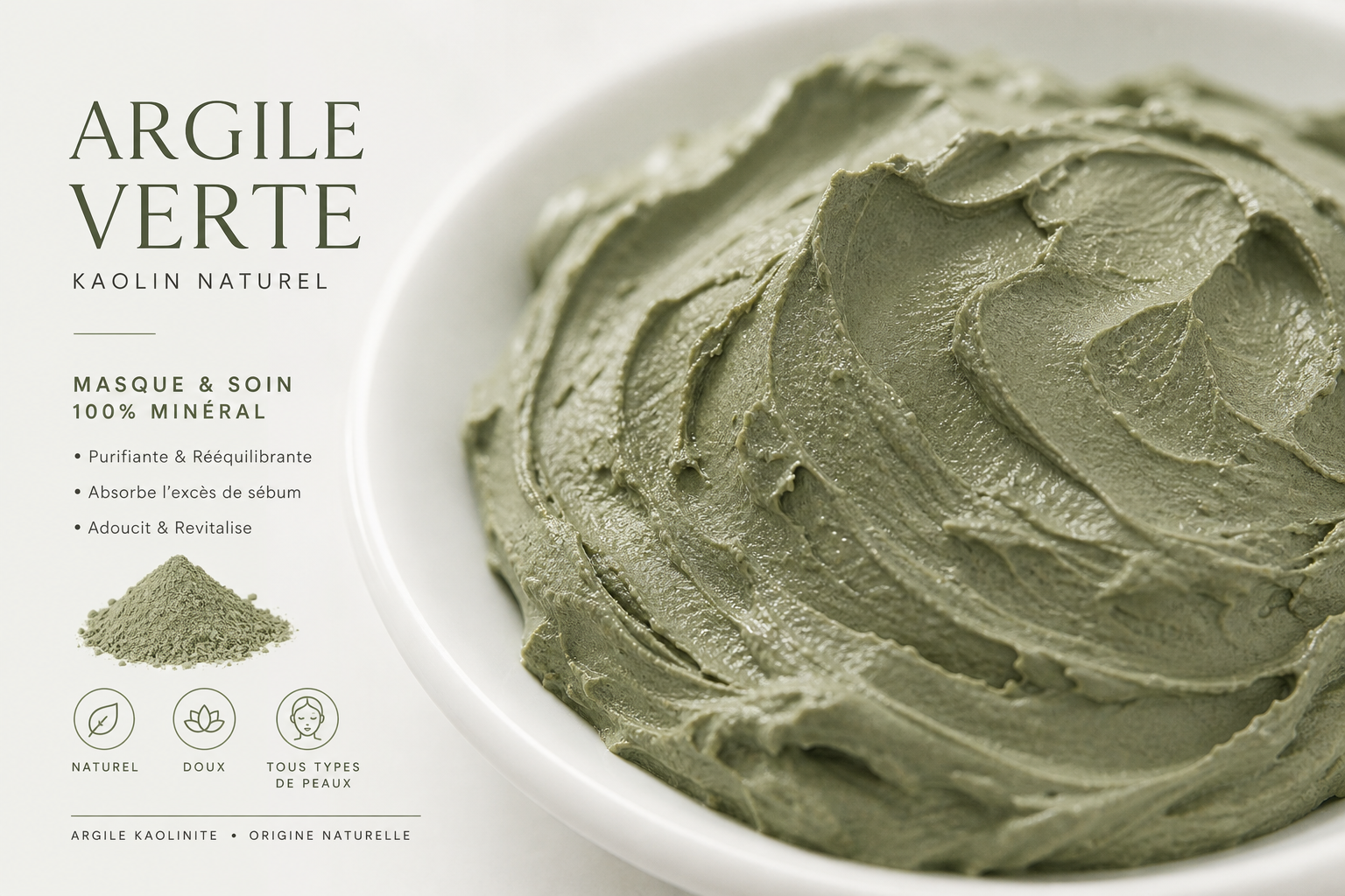 Clay Green Argile verte