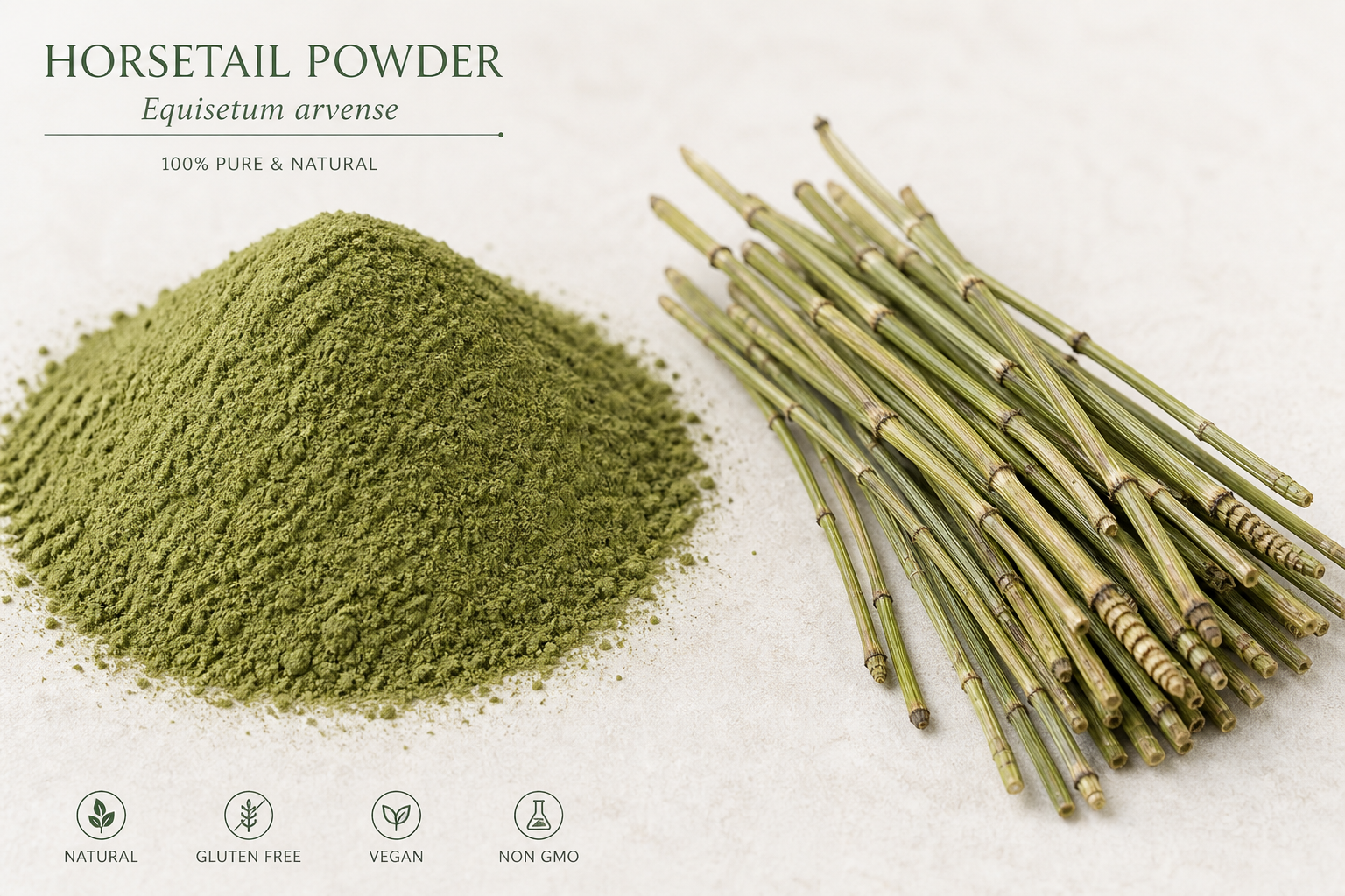 Horsetail Herb Powder Equisetum arvense
